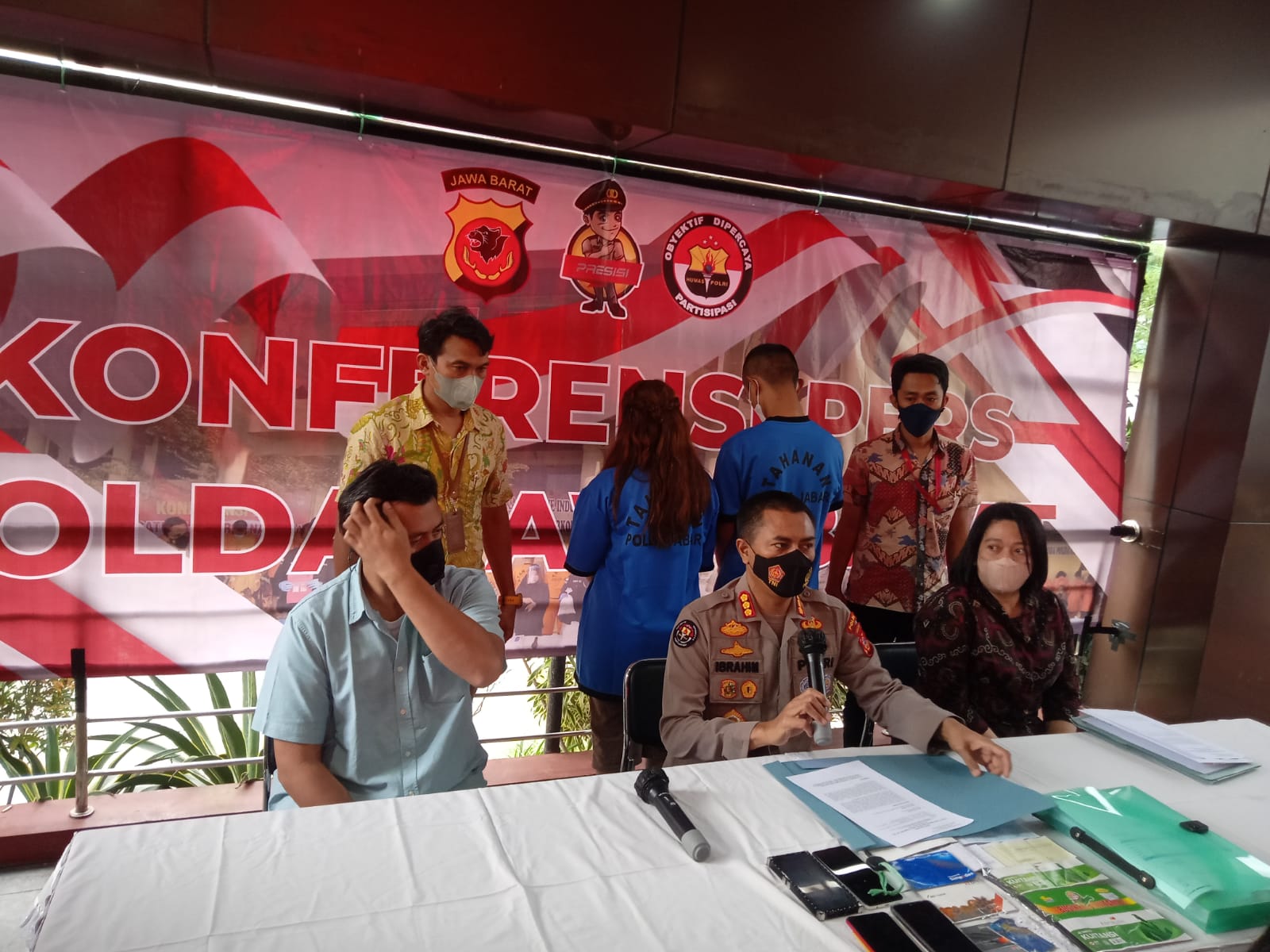 Dua Pelaku Arisan Bodong Diamankan Polda Jabar