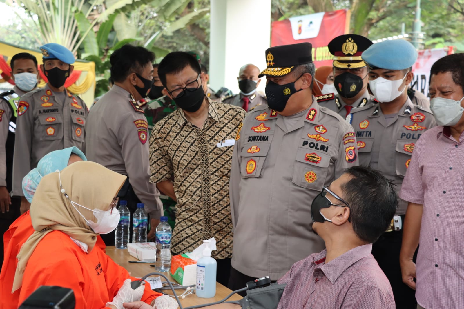 Kapolda Jabar Puji Capaian Vaksinasi di Purwakarta