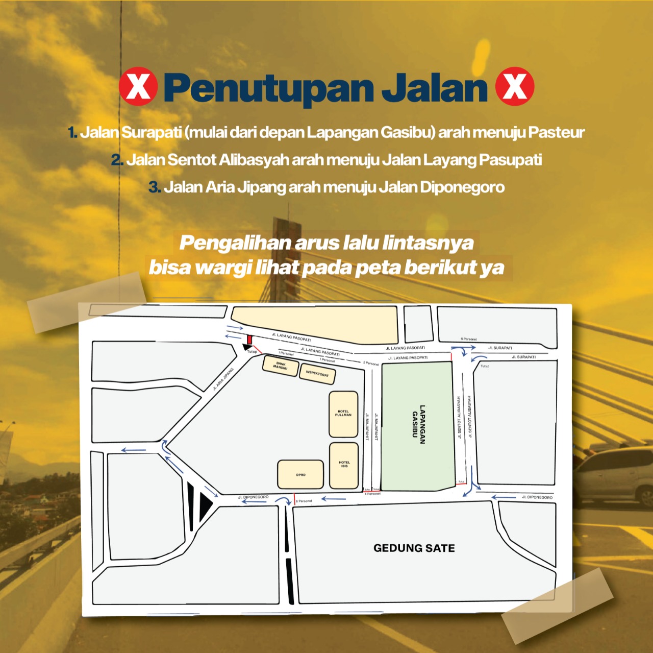 Jalan Prof Mochtar Kusumaatmadja Diresmikan