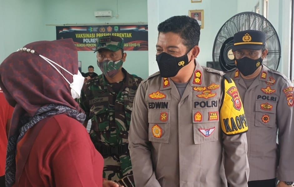 Jelang Memasuki Bulan Ramadhan, Polisi Terus Dorong Percepatan Akselerasi Vaksinasi