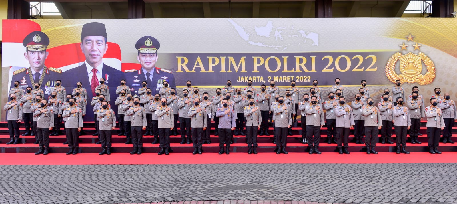 Kapolri: Seluruh Personel Tanamkan Nilai Tribrata dan Catur Prasetya
