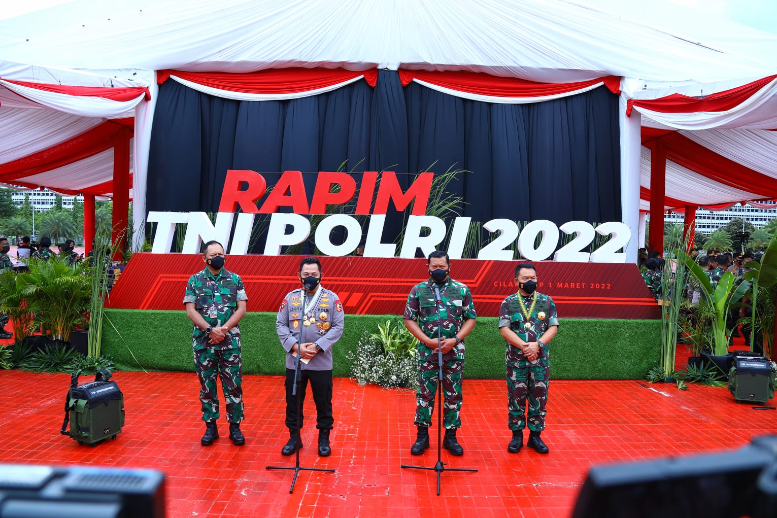 Kapolri Tegaskan Soliditas dan Sinergi TNI-Polri Modal Kawal Kebijakan Nasional