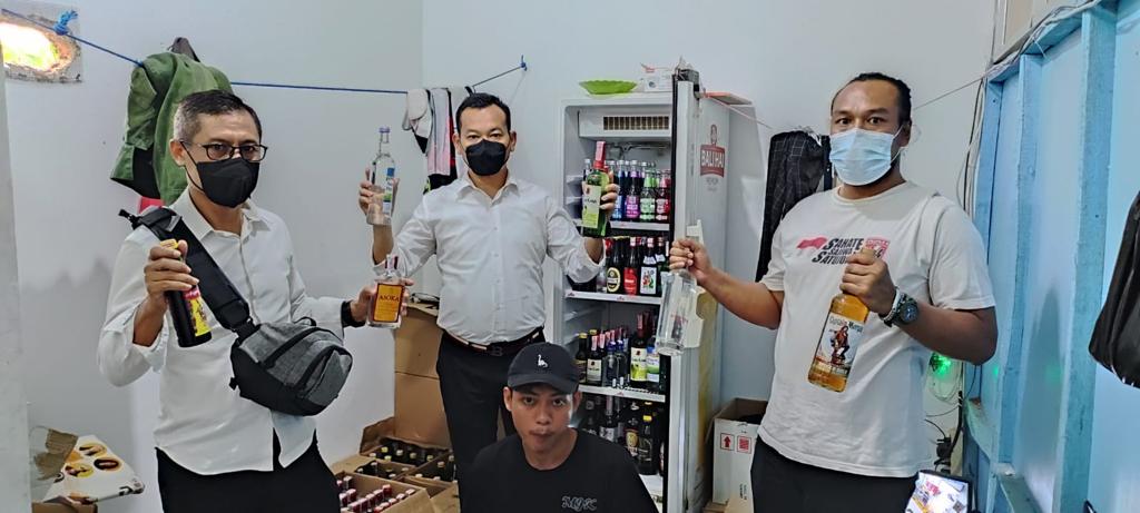 Operasi Pekat Jelang Ramadhan, Polisi Amankan 512 Miras  Pabrikan