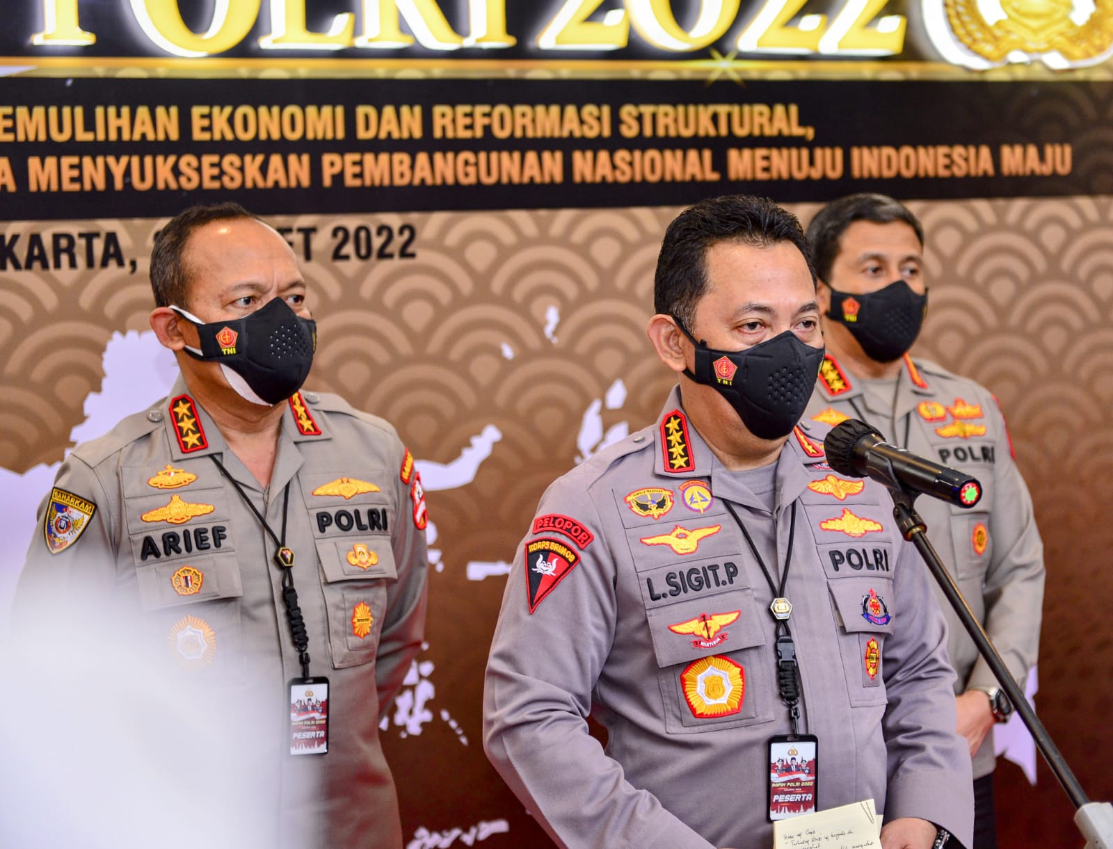 Tutup Rapim Polri, Kapolri Siap Implementasikan Instruksi Presiden Jokowi