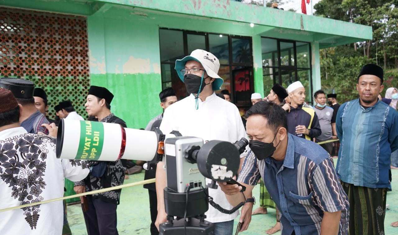 LDII Bersama BMKG dan Kemenag Sukabumi Pantau Hilal