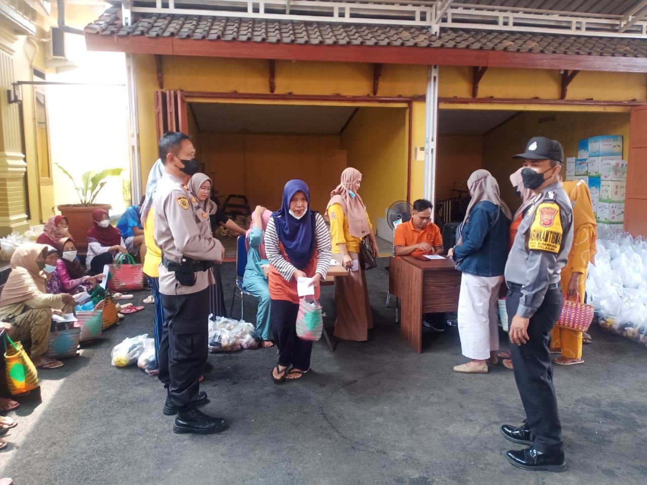 Polisi Amankan Penyaluran BPNT dan BTS