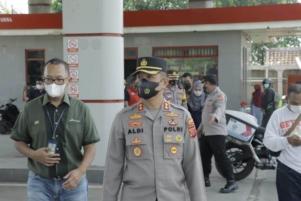 Polri Cek Ketersediaan Stok BBM di Sejumlah SPBU