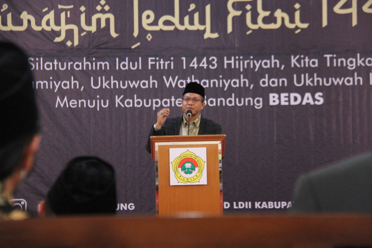 Hadiri Halal Bil Halal, Bupati Bandung Ajak LDII Terus Bersinergi