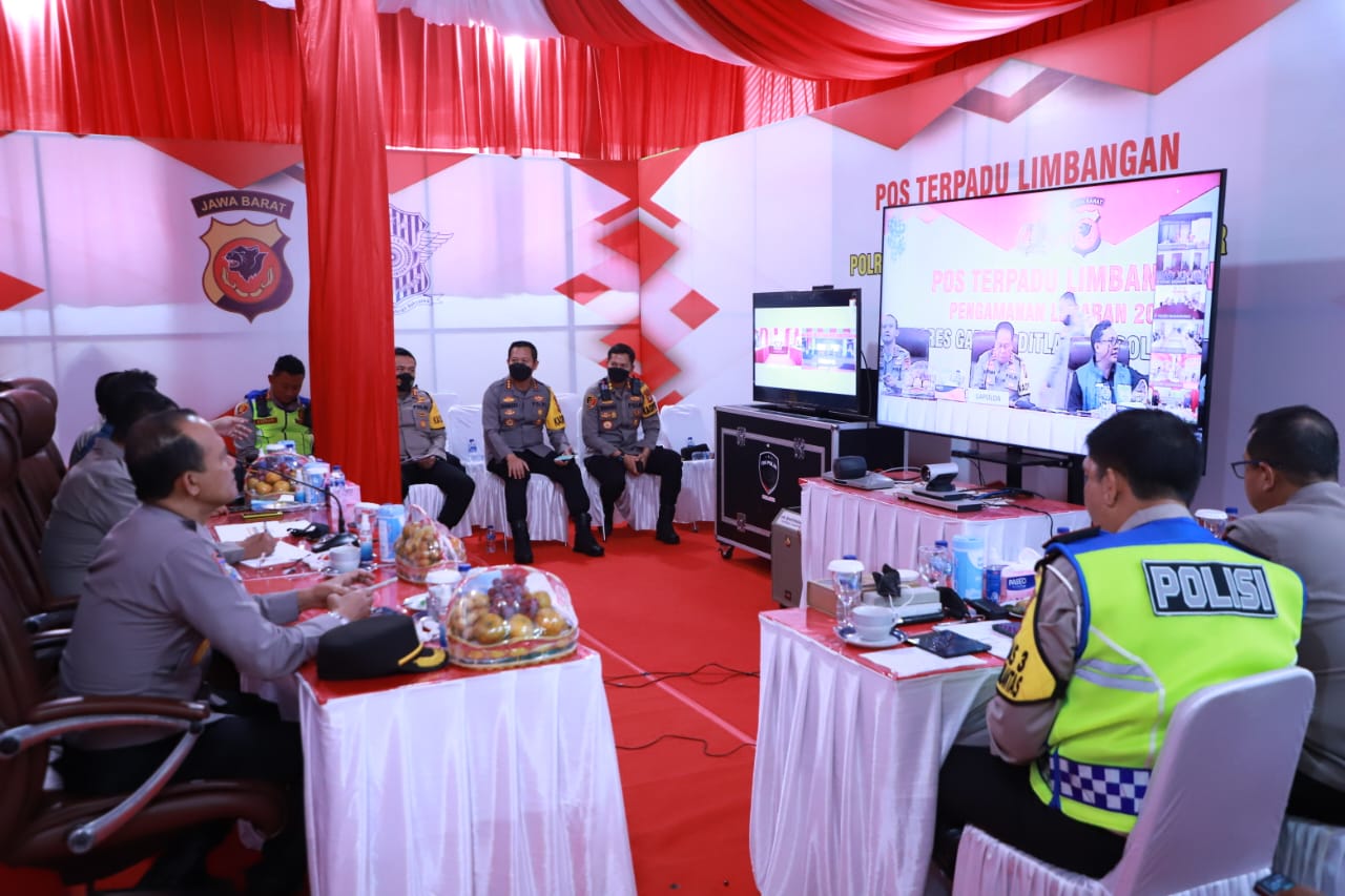 Jelang Arus Balik, Kapolda Jabar Cek Kesiapan Anak Buahnya