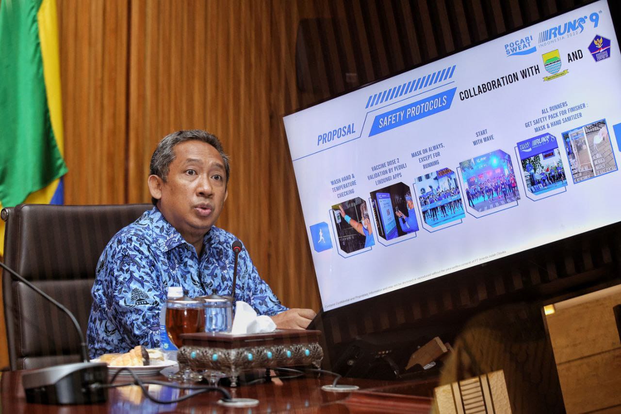 Jelang Pocari Perhelatan Sweat Run, Yana Minta Prokes Diperhatikan