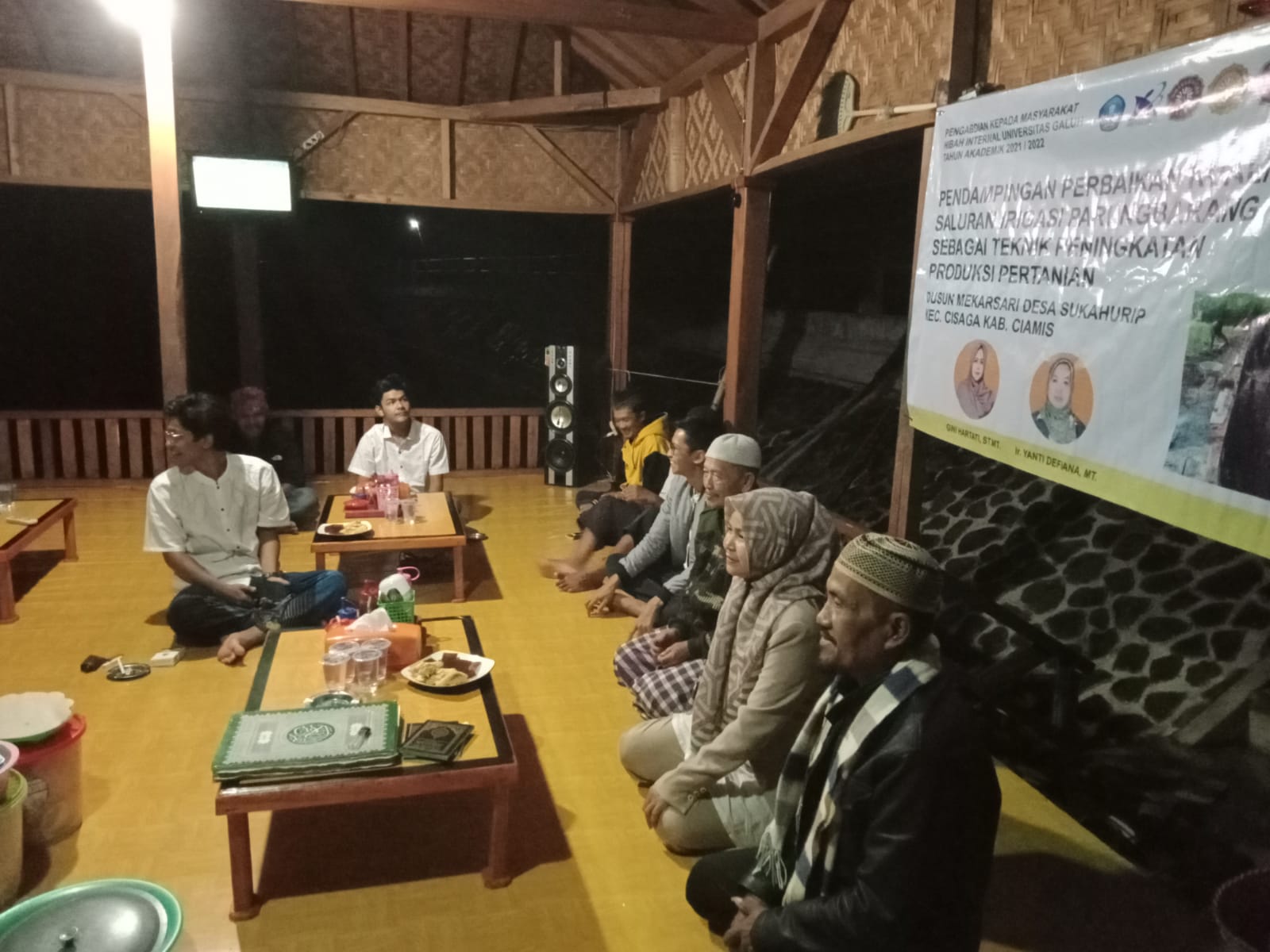 Pengabdian Pada Masyarakat, Universitas Galuh Perbaiki Saluran Irigasi