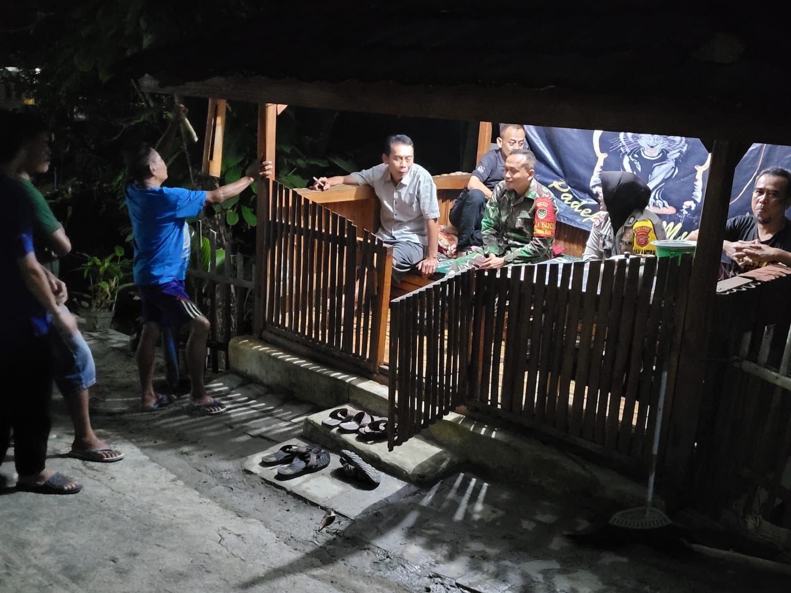 Cipta Kondisi, Polisi  Monitoring Siskamling