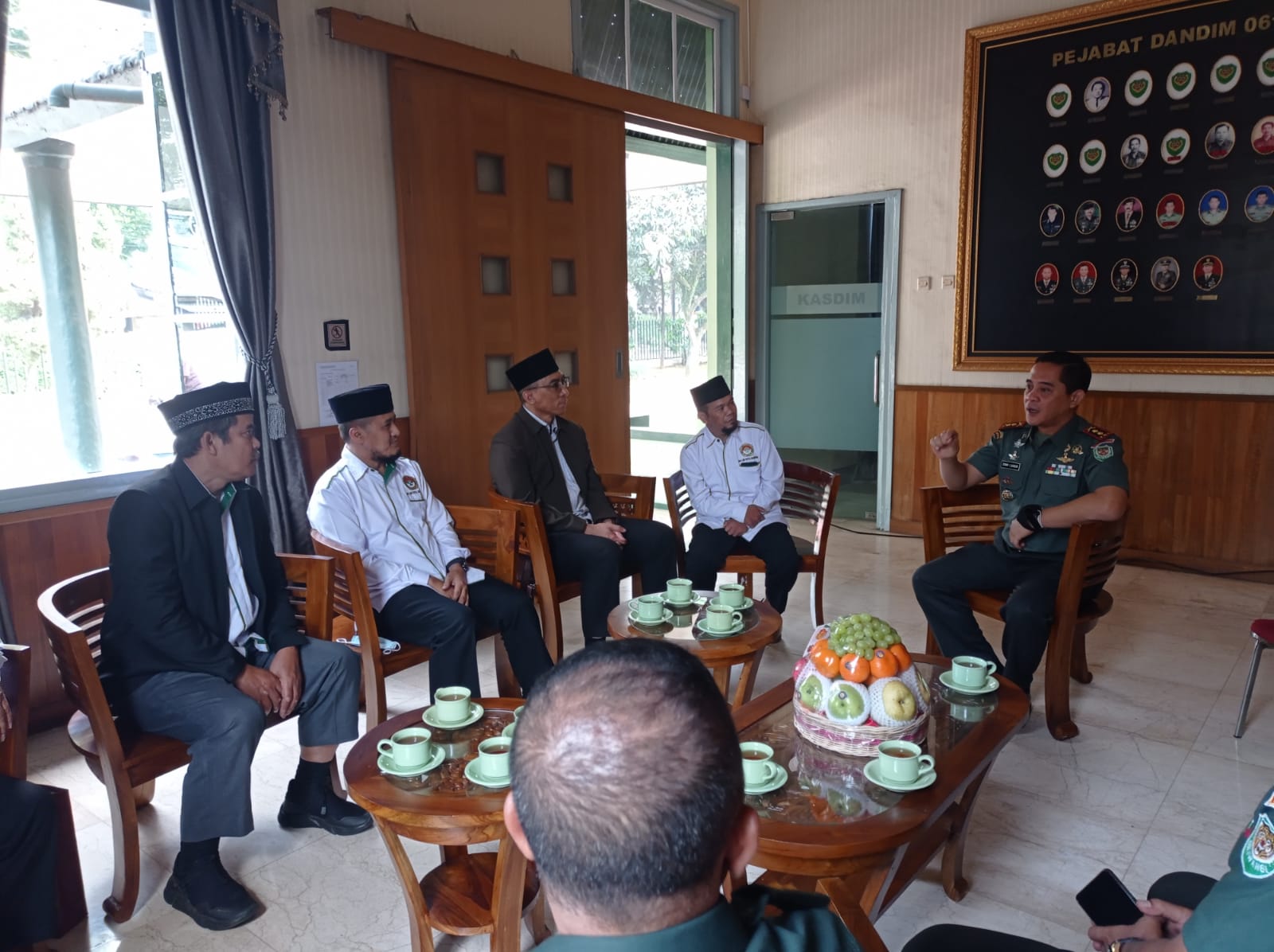 DANDIM 0618 Ajak LDII Kota Bandung Jaga Keutuhan NKRI