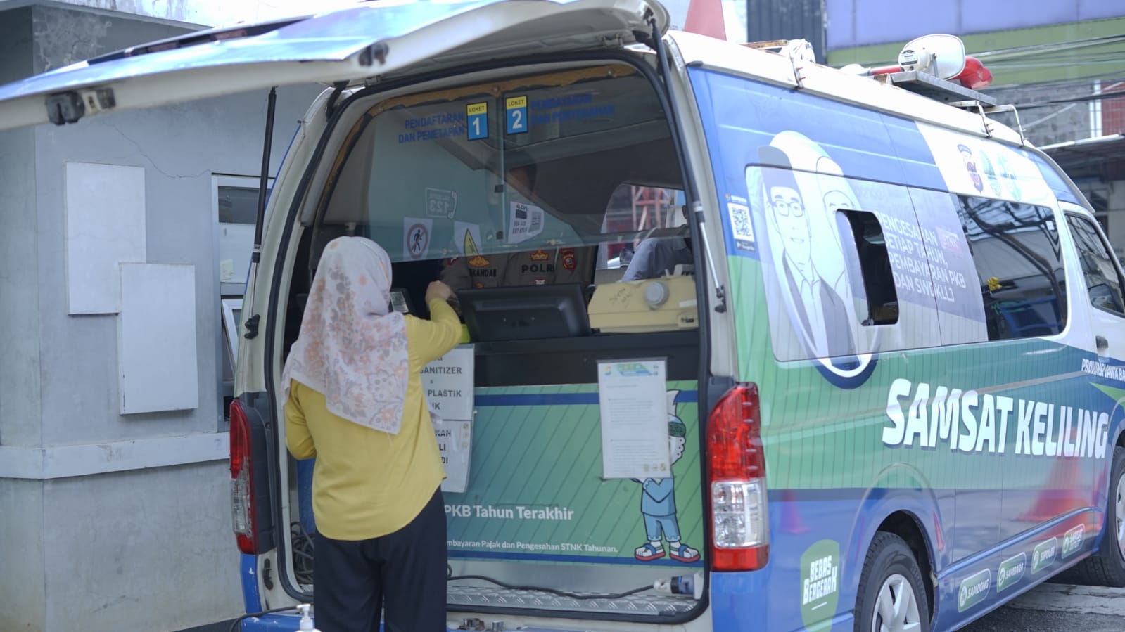Pelayanan Samsat Keliling Makin Sat Set