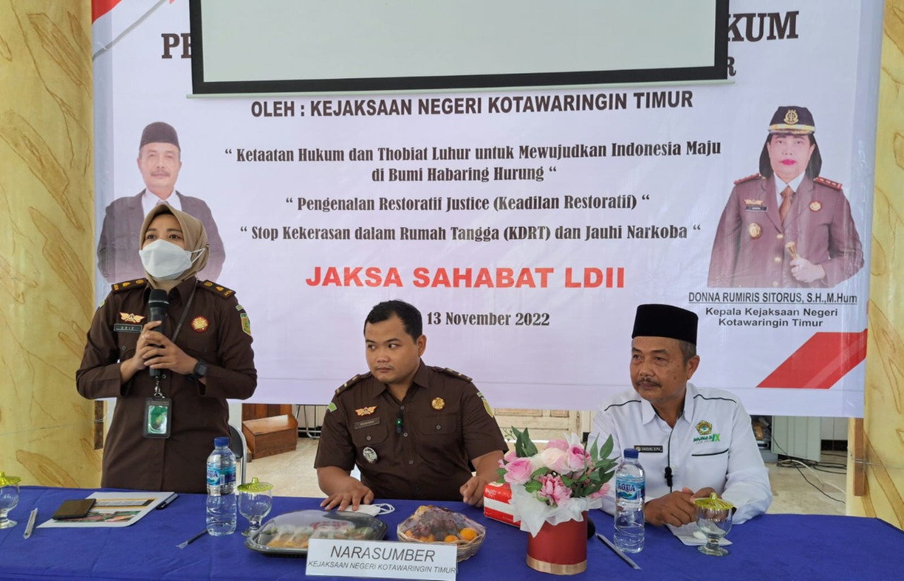 Program Jaksa Masuk Masjid, Berikan Penyuluhan Hukum kepada LDII