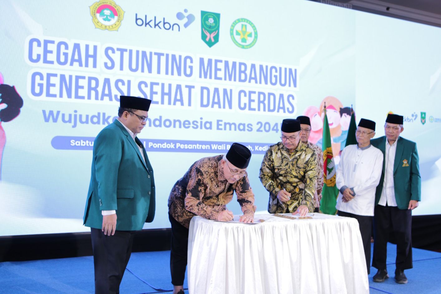 Tingkatkan Kualitas SDM, BKKBN dan DPP LDII Tandatangani MoU Cegah Stunting