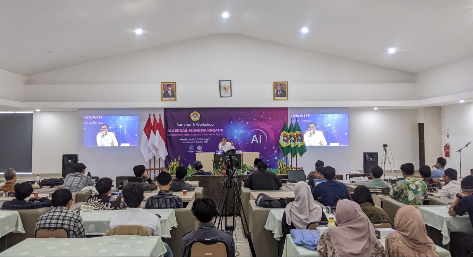 Kolaborasi Hebat Menuju Indonesia Emas, LDII Jawa Barat Gelar Workshop Pemanfaatan AI