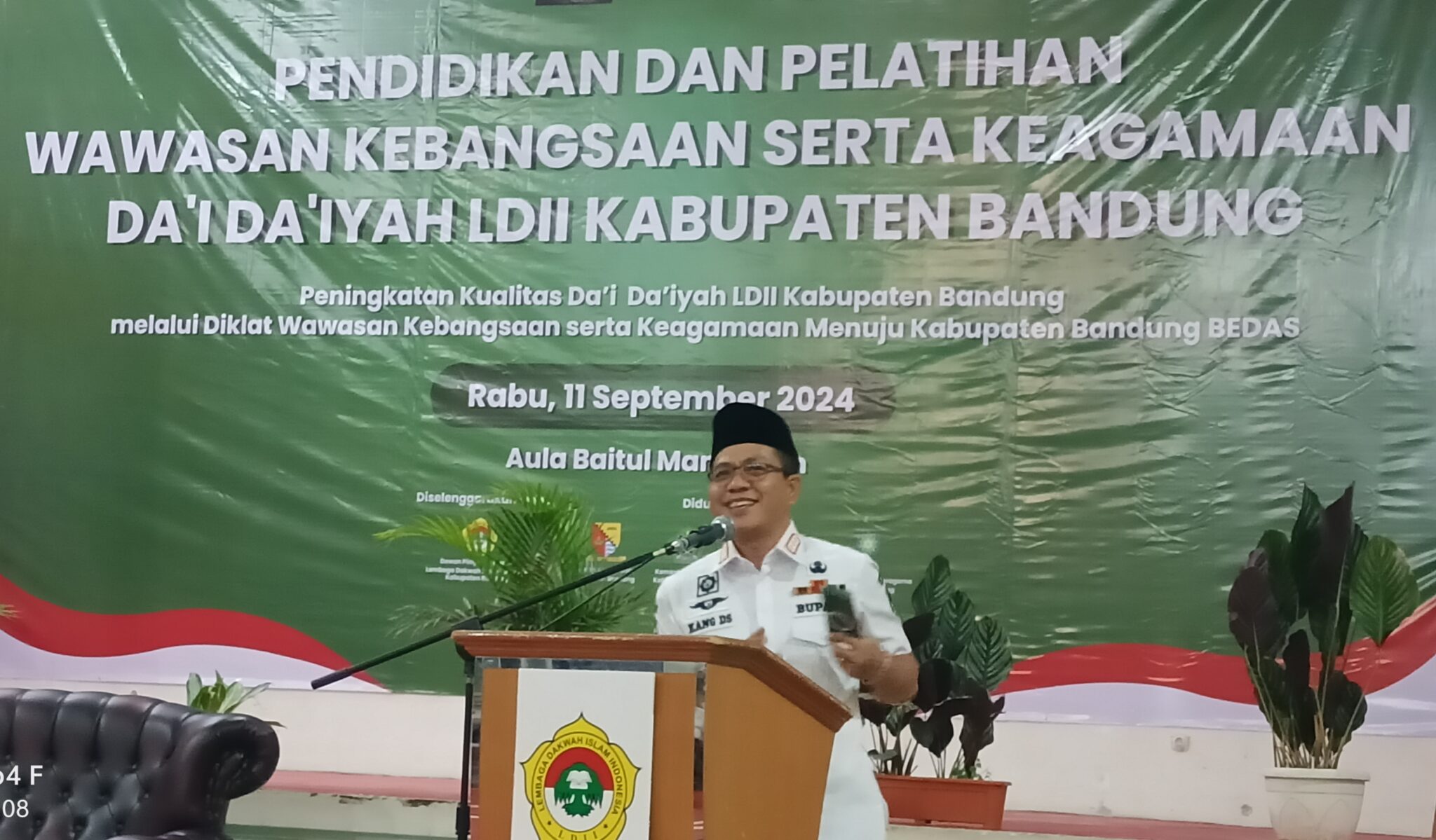 Bupati Bandung Apresiasi Pendidikan Wawasan Kebangsaan oleh LDII