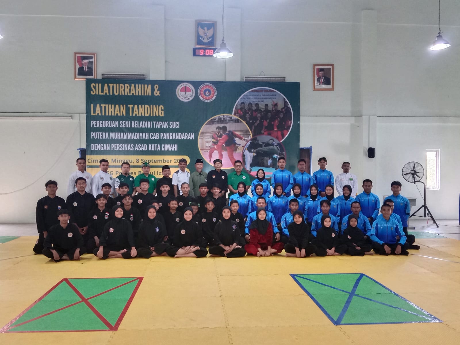 Kerja Sama Persinas ASAD dan Tapak Suci, Latihan Gabungan Digelar di Pondok Pesantren Baitul Izzah