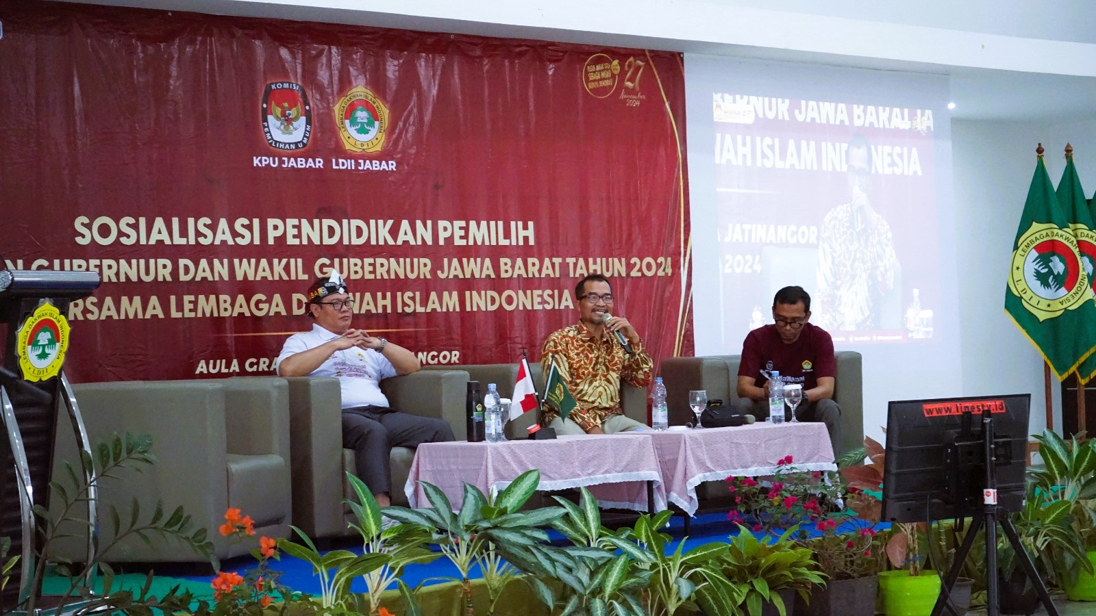 Gandeng LDII. KPU Jawa Barat Gelar Sosialisasi Pendidikan Pemilih untuk Pilgub 2024