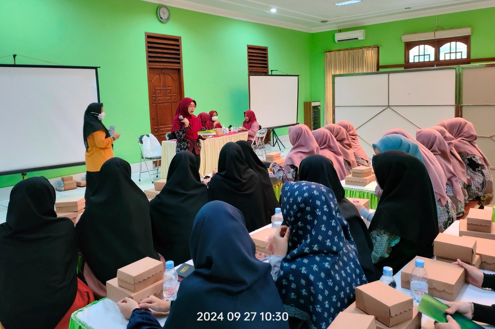 onpes Wali Barokah Kediri Gelar Pembinaan Kader Santri Husada