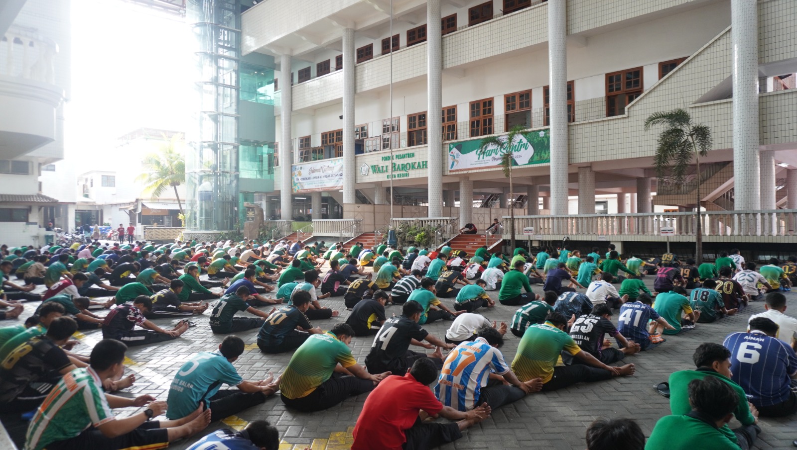 Ponpes Wali Barokah Kediri Dukung PHBS dan Germas untuk Generasi Emas 2045