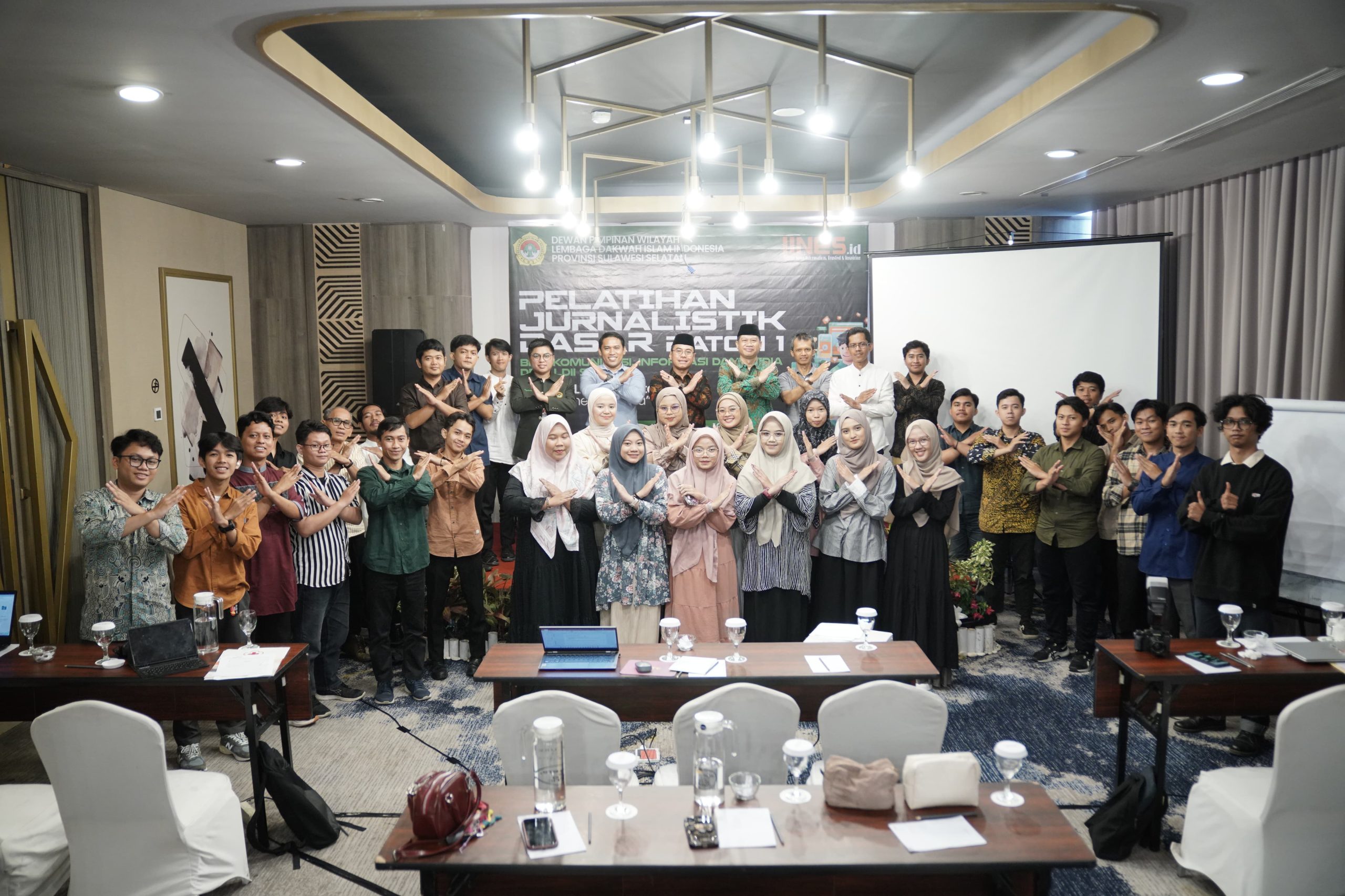 Tingkatkan Kualitas Informasi, LDII Sulawesi Selatan Adakan Pelatihan Jurnalistik Dasar di Makassar