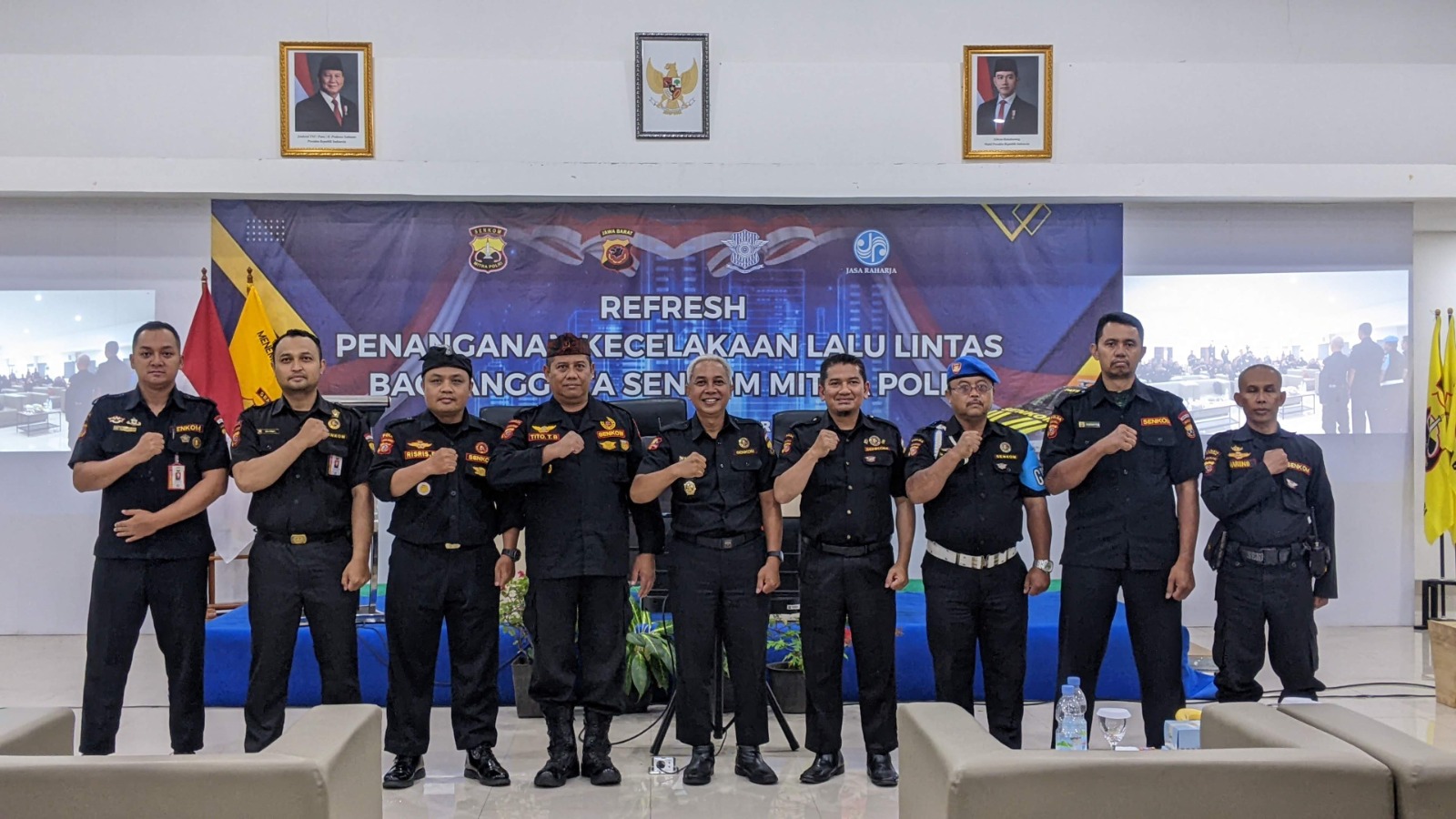Anggota Senkom Dilatih Penanganan Awal Kecelakaan Lalu Lintas