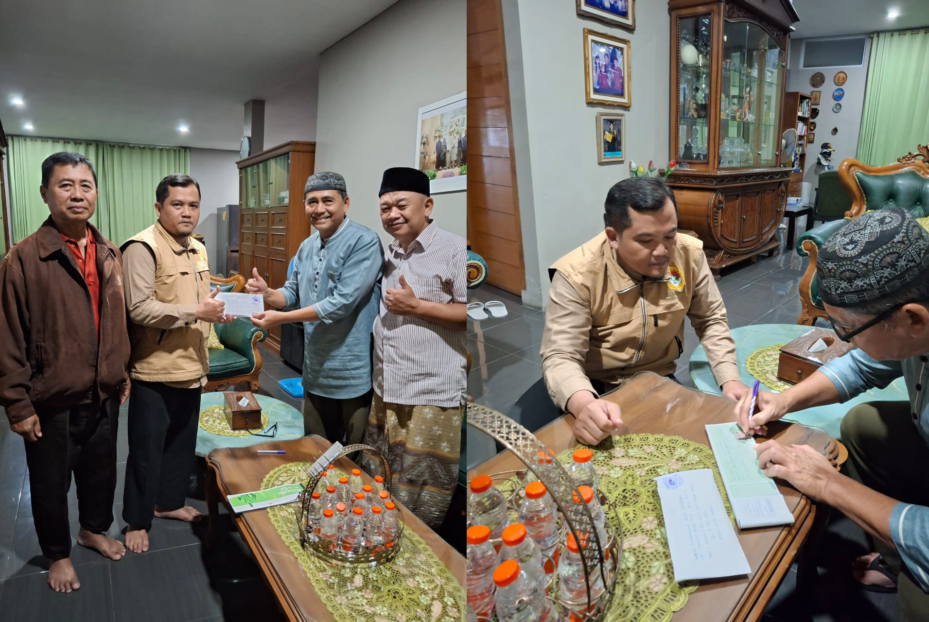 Silaturahmi LDII Margaasih, Sumbang Rp8 Juta untuk Infrastruktur