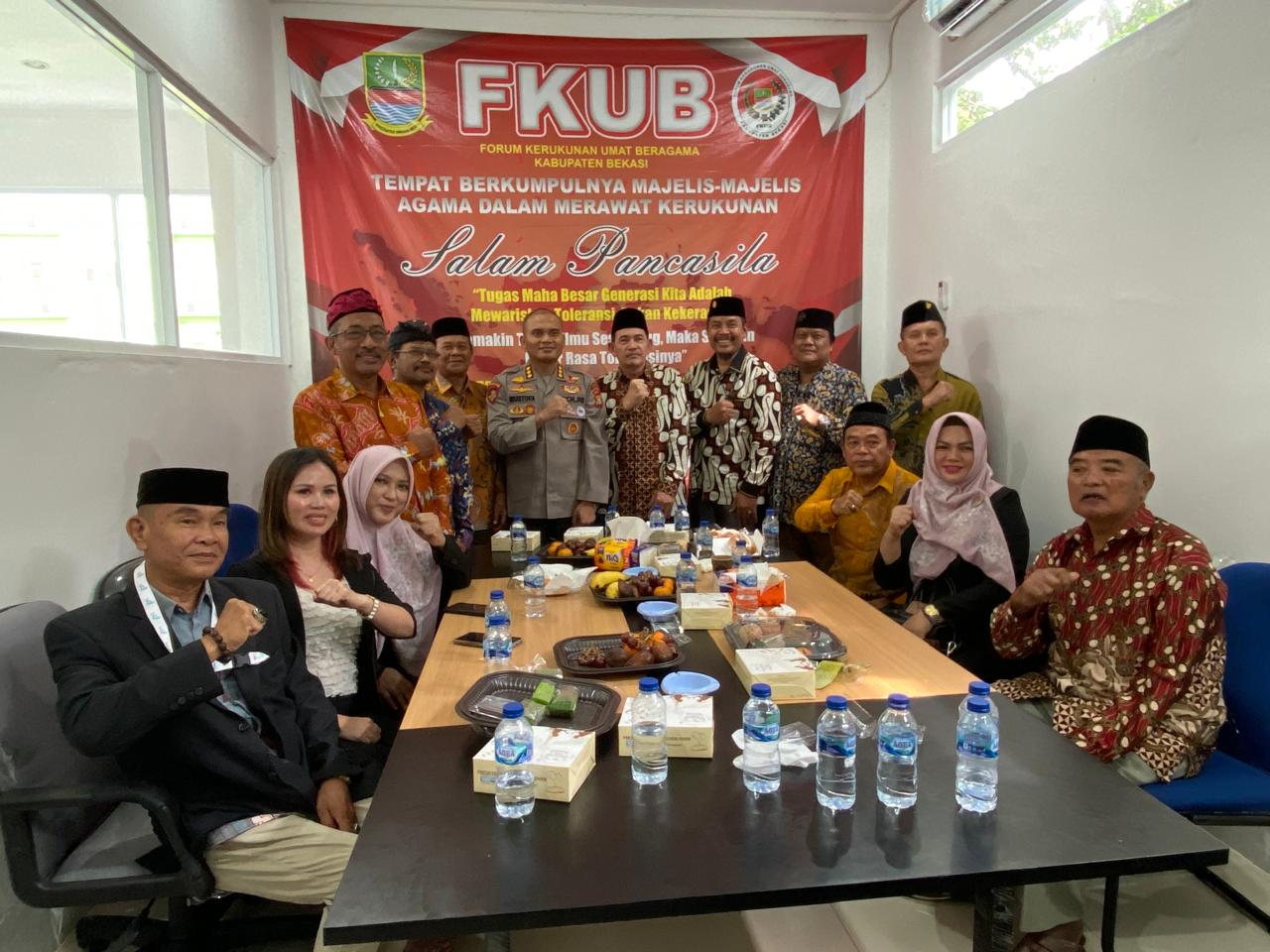 Kapolres Metro Bekasi Apresiasi FKUB dan LDII Jaga Keharmonisan