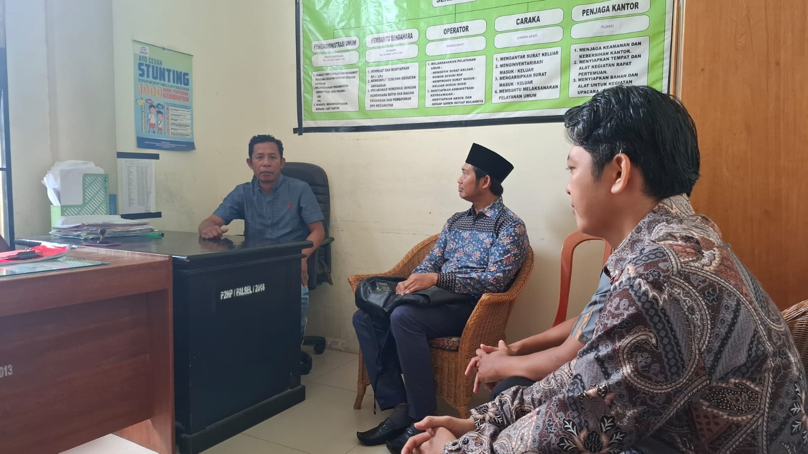 Kunjungan LDII Birobuli Utara Diterima Lurah dan Polsek Palu Selatan