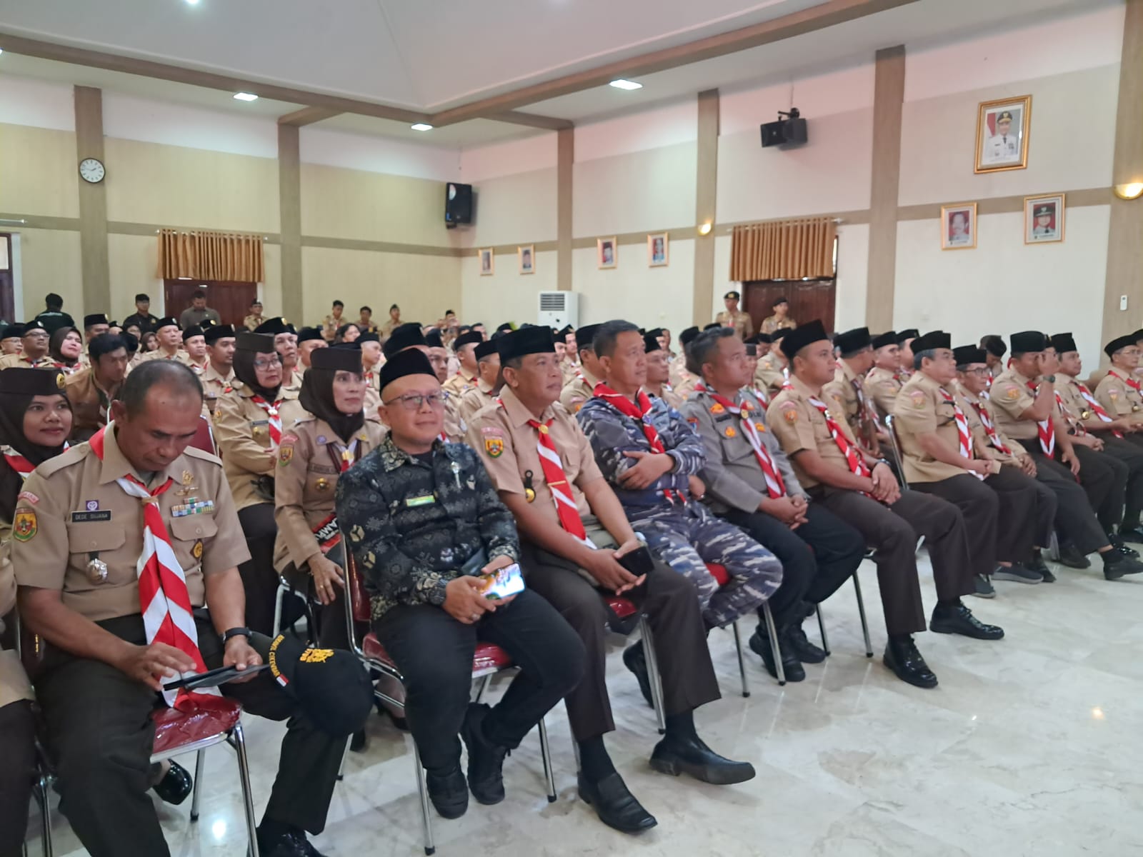 Perkuat Sinergi, Sako Pramuka SPN LDII Hadiri Rakercab Gerakan Pramuka Sukabumi