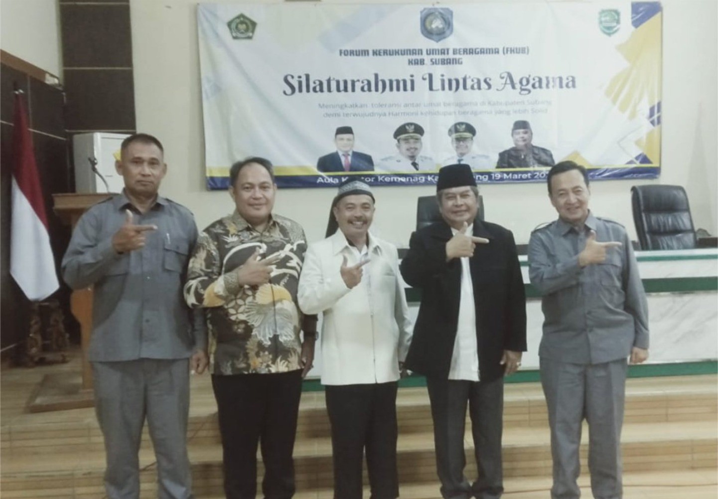 LDII Subang Dukung Toleransi di Era Industrialisasi, Hadiri Undangan FKUB