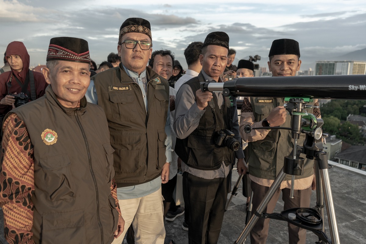 Pemantauan Hilal di Bandung: LDII Turut Serta dalam Observasi 1 Syawal 1446 H