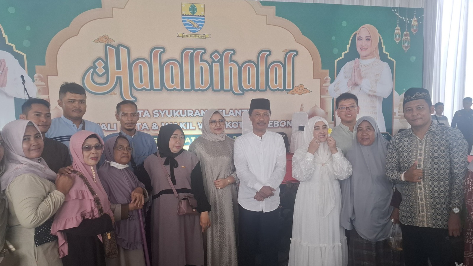 Wujud Silaturahmi dan Persatuan, LDII Hadir di Halalbihalal Pemkot Cirebon