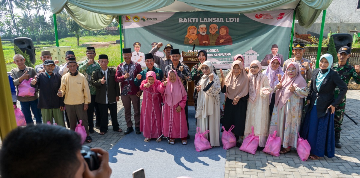 Bakti Lansia LDII Kabupaten Bandung, Sentuh Kesehatan Fisik dan Spiritual Warga