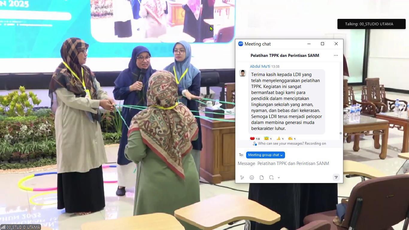 Mendikdasmen Abdul Mu’ti Apresiasi LDII Adakan Pelatihan TPPK
