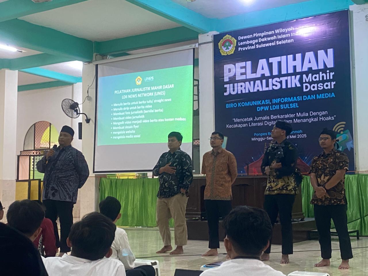 Pelatihan Jurnalistik LDII Sulsel Bekali Kader dengan Literasi Digital