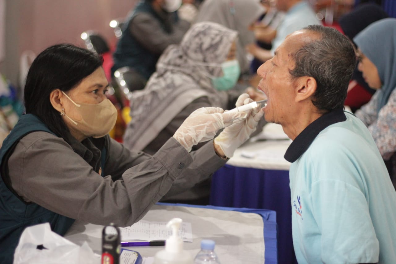 Cegah Penyakit Sejak Dini, LDII Bandung Tawarkan Pemeriksaan Kesehatan Gratis
