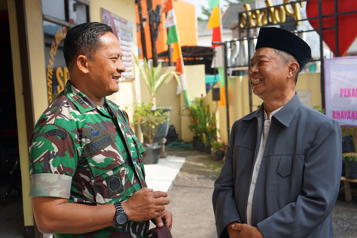 LDII Dukung Program Ketahanan Pangan dan Keamanan Wilayah Polsek Margaasih