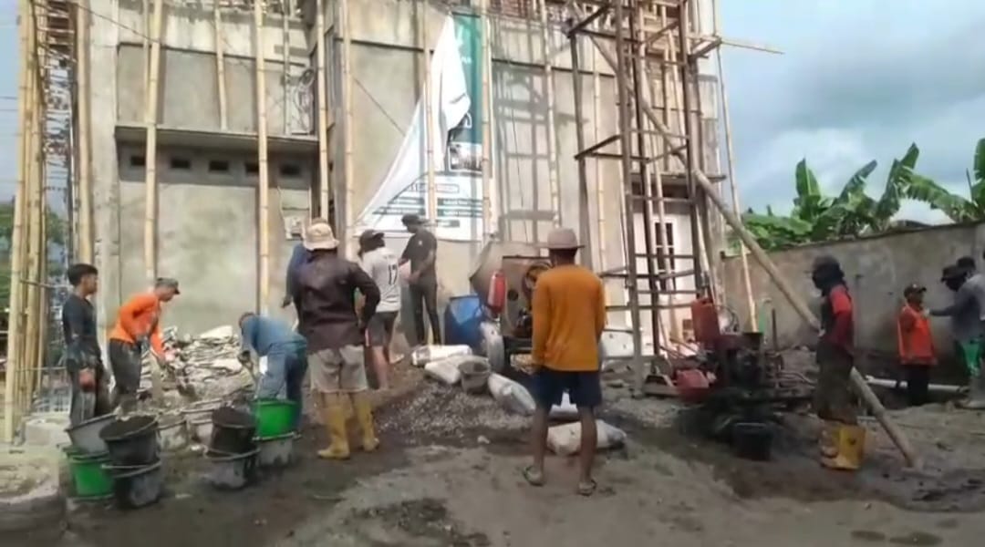 LDII Tamarunang Gowa Gelar Aksi Gotong Royong Bangun Masjid