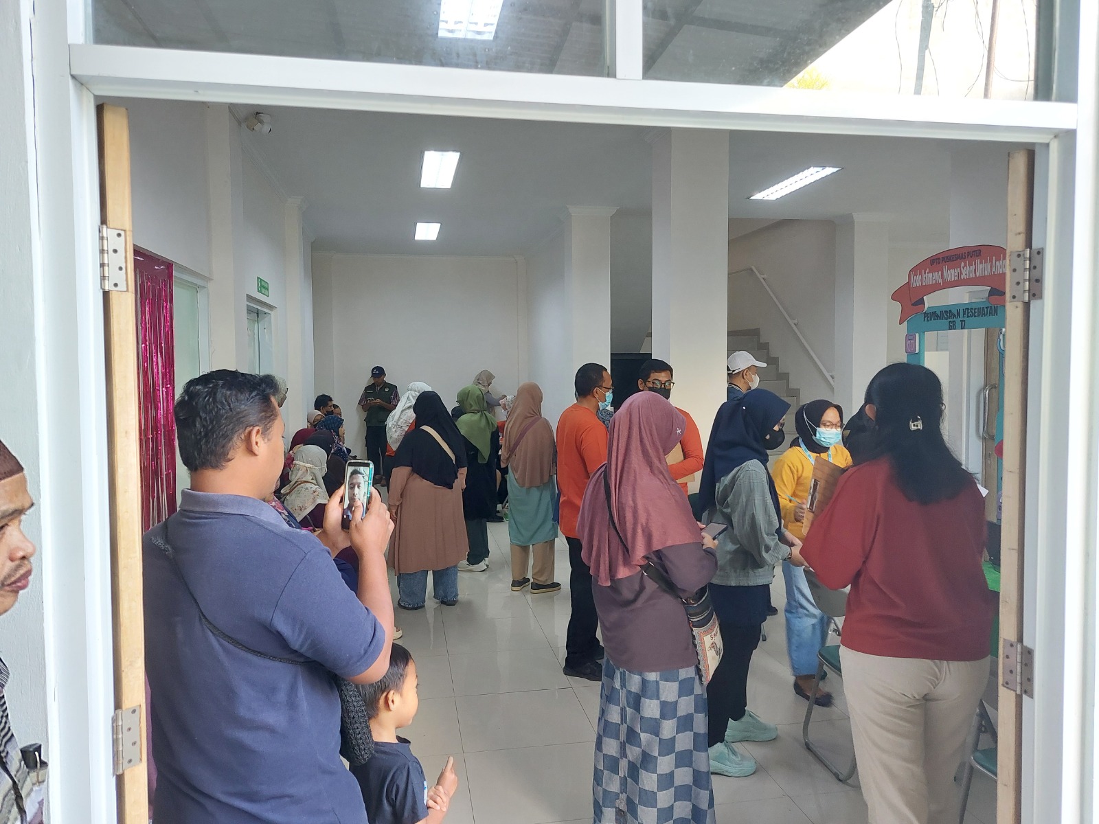 LDII Sadang Serang Gandeng Puskesmas Puter Gelar Cek Kesehatan Gratis