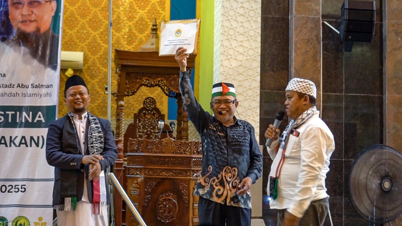 Tabligh Akbar Tarakan, LDII dan Ormas Islam Galang Dana Kemanusiaan Palestina