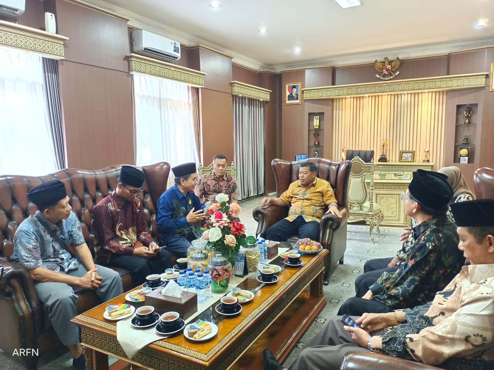 Ketua LDII Majalengka Temui Bupati Bahas Kebersihan Sungai dan Hutan