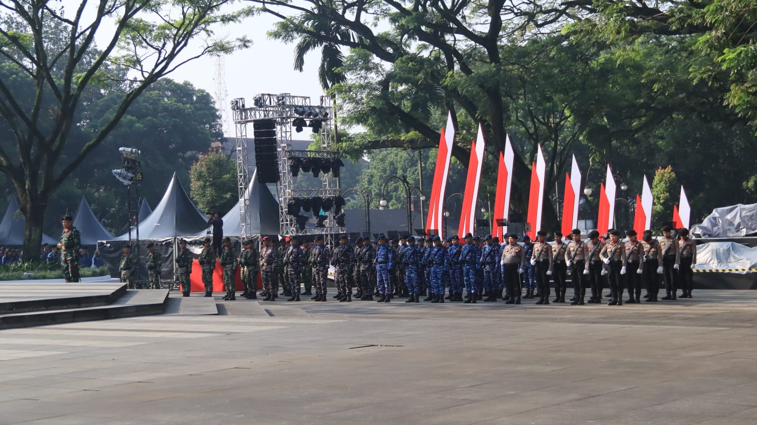 LDII Bandung Ikuti Upacara HUT RI ke-80, Dukung Program Pemerintah