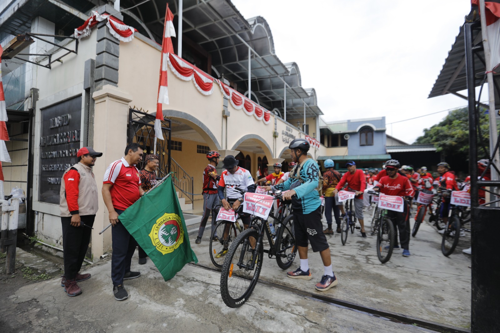 LDII Cimahi Gelar Gowes Kemerdekaan, Ajak Warga Jaga Sehat dan Nasionalisme