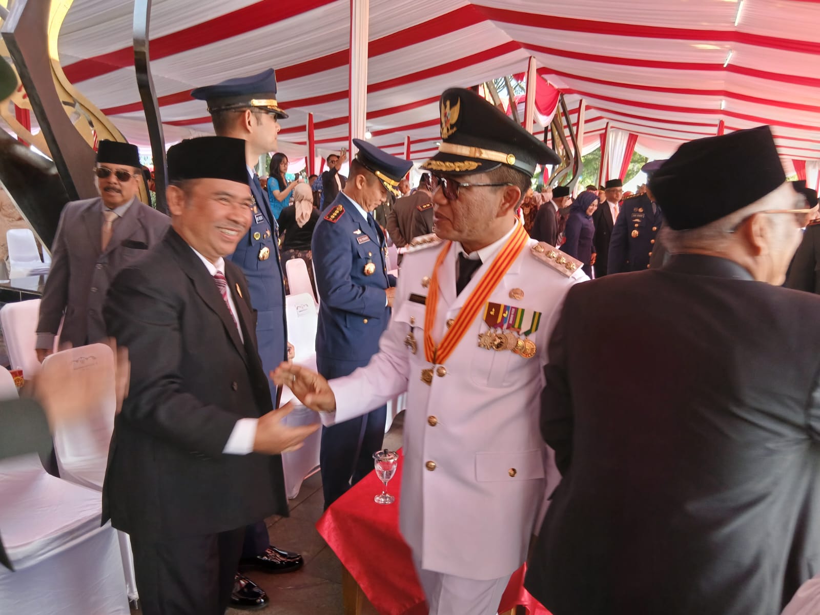 LDII Tegaskan Komitmen 3K Saat Upacara HUT RI Kabupaten Bandung
