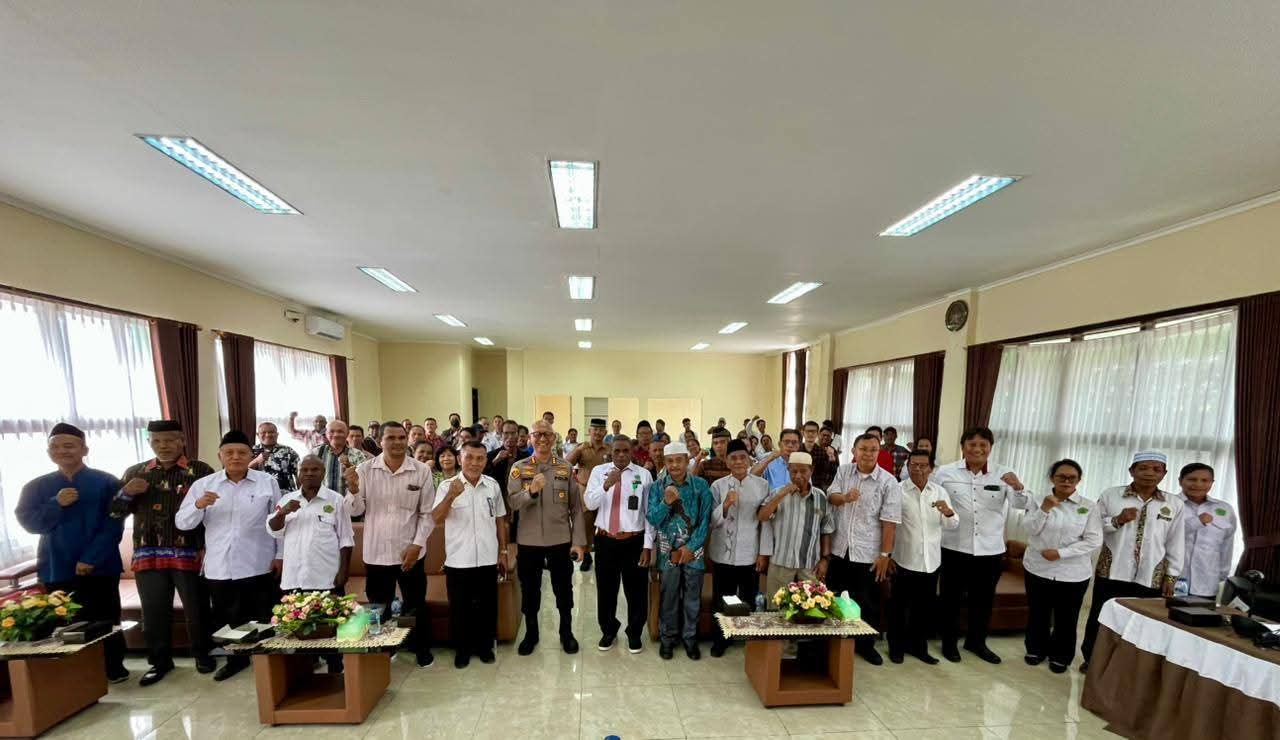 Kapolresta Manokwari: Data Tokoh Agama Penting untuk Jaga Kamtibmas