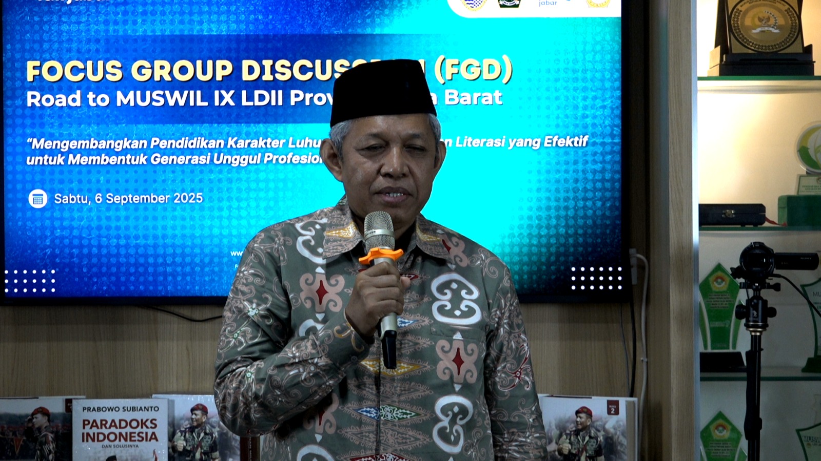 FGD Road to Muswil LDII Jawa Barat Fokus SDM dan Literasi