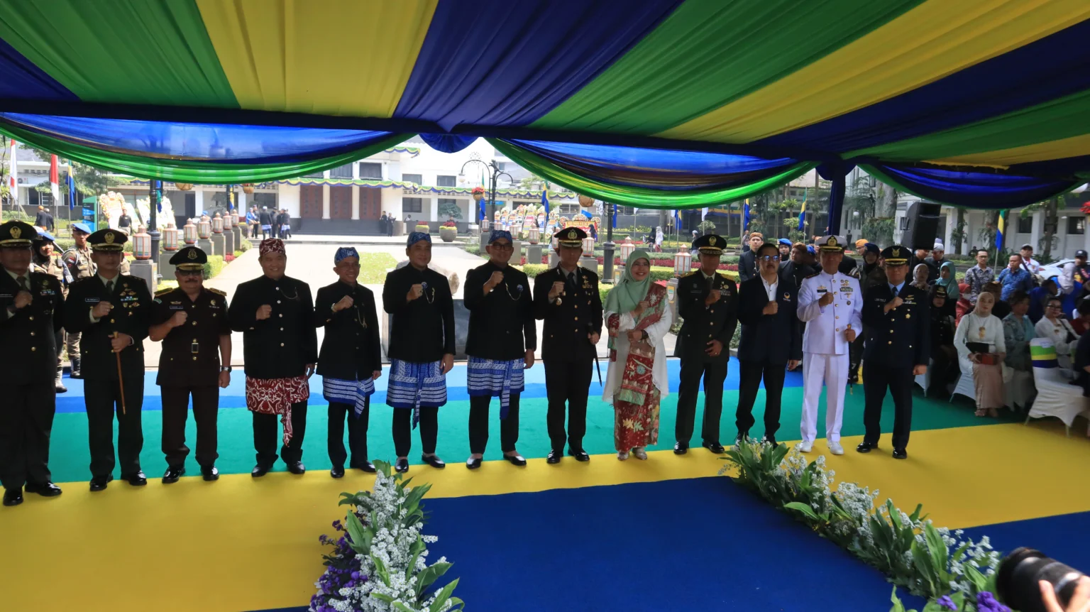 LDII Majukan Kebersamaan, Hadiri Upacara HJKB 215 di Balai Kota